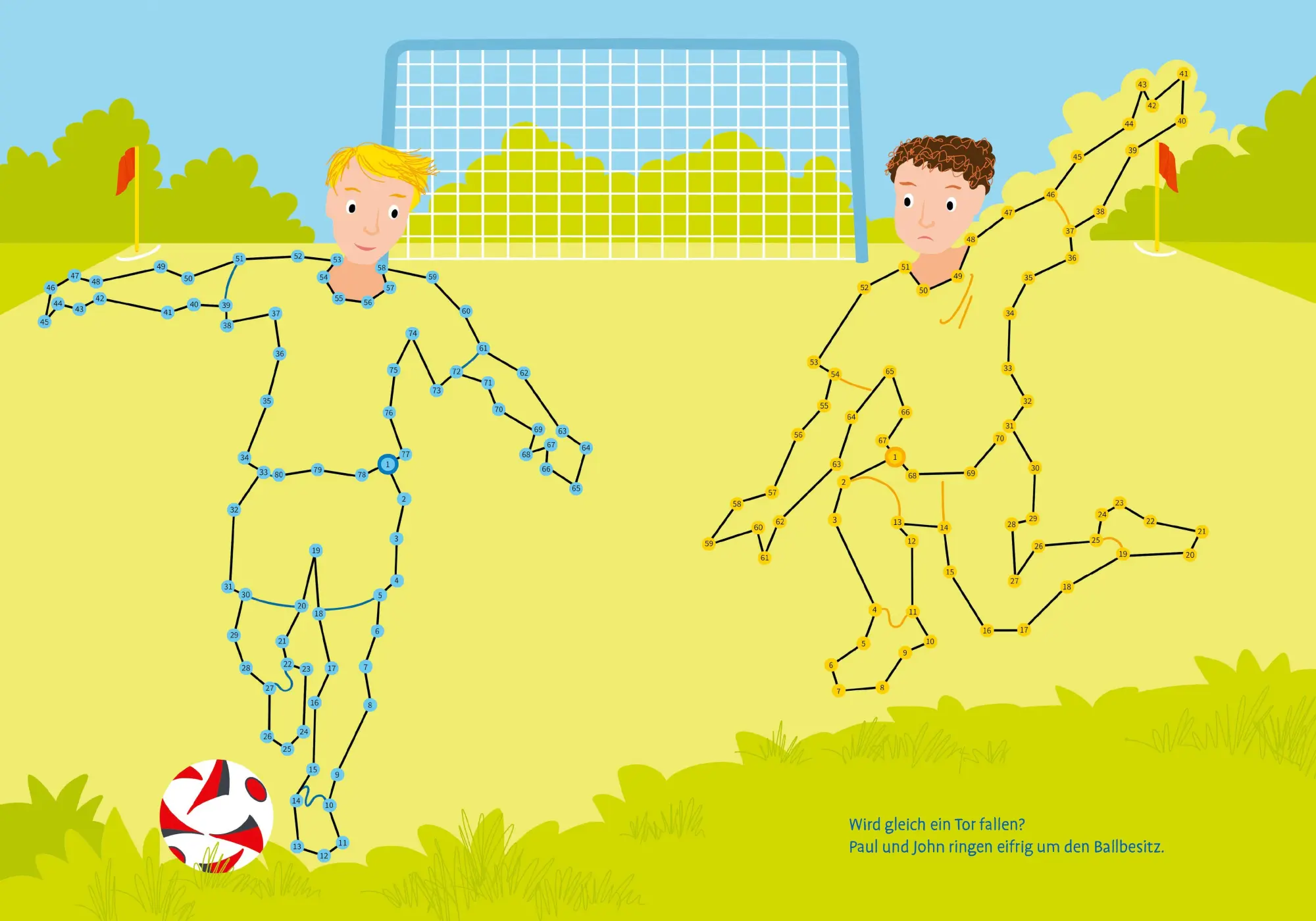 Bild: 9783788647858 | Total bunt von Punkt zu Punkt. Fußball. Von 1 bis 100 | Beurenmeister