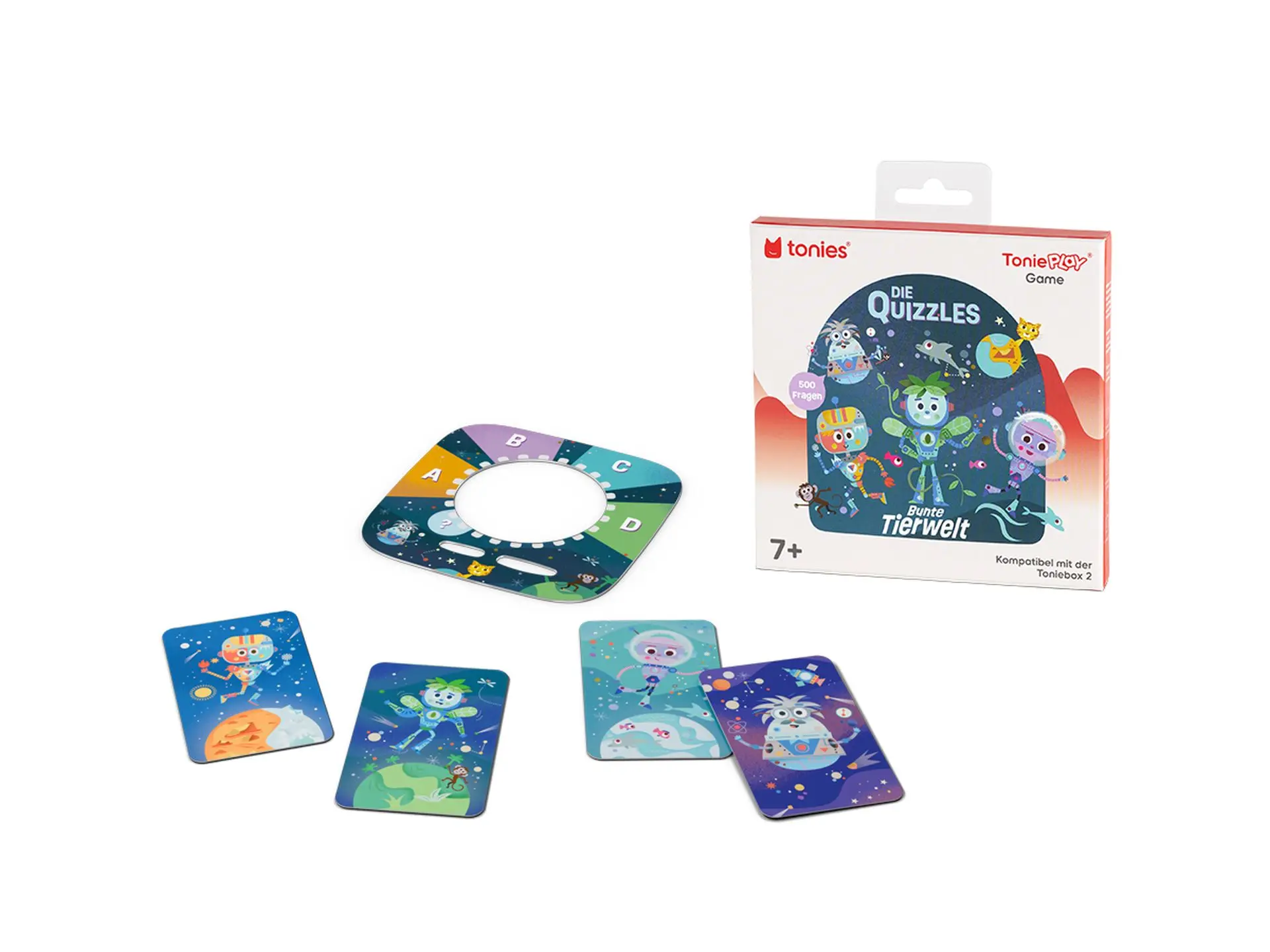 Cover: 4251192167958 | Tonieplay Game S - Die Quizzles: Bunte Tierwelt | Tonieplay Game S