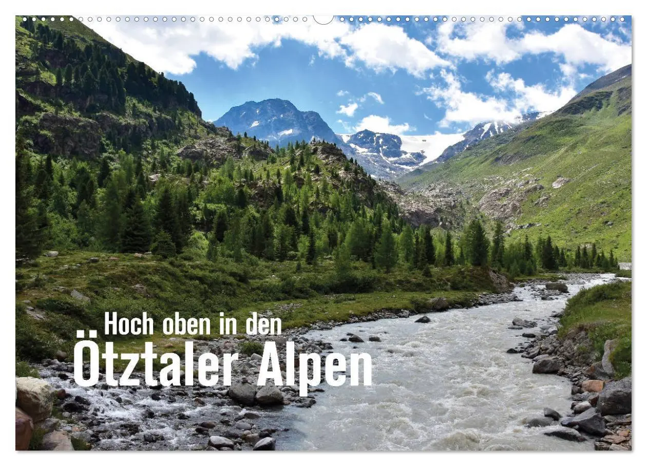 Cover: 9783457667958 | Hoch oben in den Ötztaler Alpen (Wandkalender 2026 DIN A2 quer),...