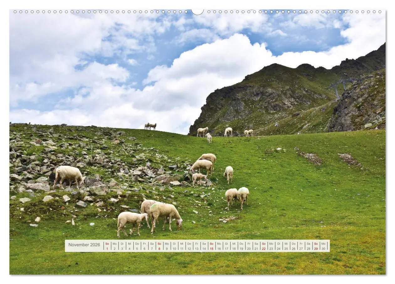 Bild: 9783457667958 | Hoch oben in den Ötztaler Alpen (Wandkalender 2026 DIN A2 quer),...