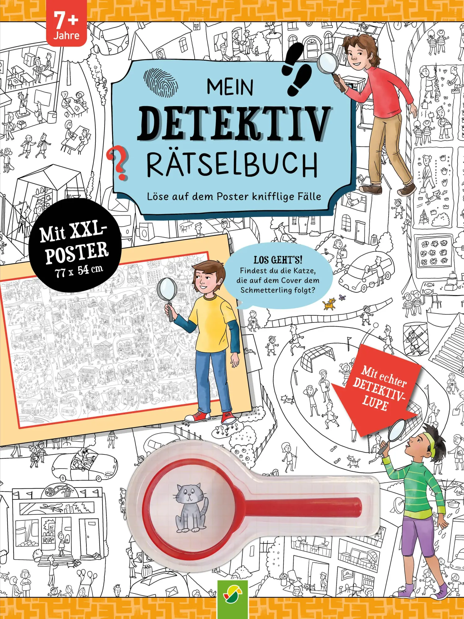 Cover: 9783849947958 | Mein Detektiv Rätselbuch | Schwager &amp; Steinlein Verlag (u. a.) | Buch