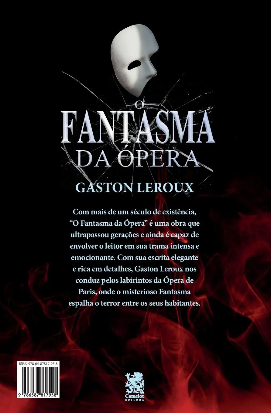 Rückseite: 9786587817958 | O Fantasma da Ópera | Gaston Leroux | Taschenbuch | Portugiesisch