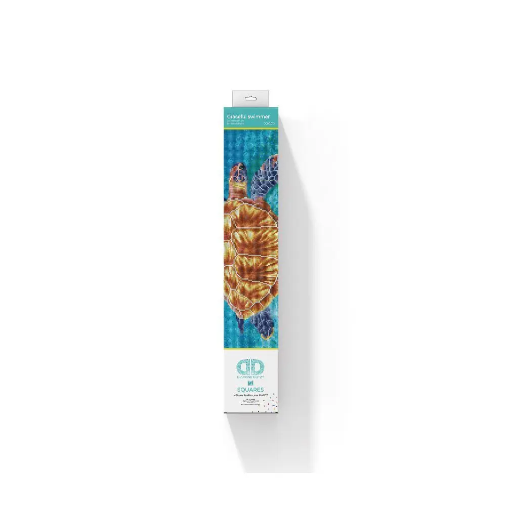 Bild: 4895225918058 | DIAMOND DOTZ - Diamond Painting Meeresschildkröte | Kit (Bastelset)