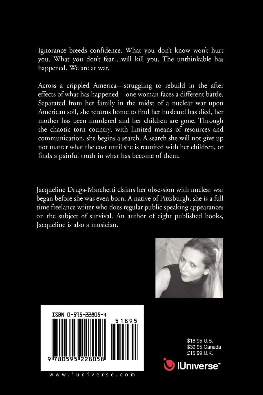 Rückseite: 9780595228058 | I'll Cry Alone | One woman's journey through heartache and hope | Buch