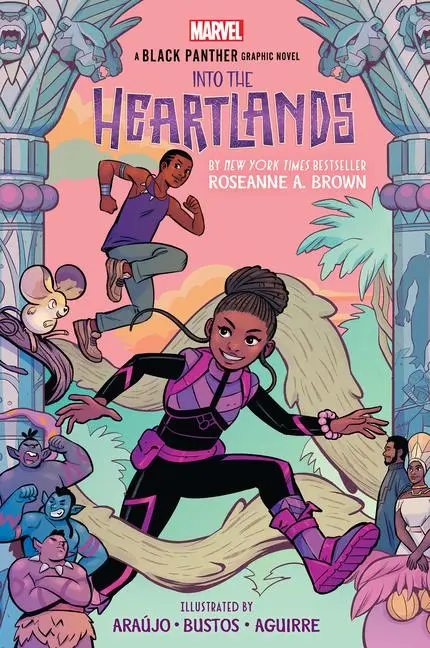 Cover: 9781338648058 | Shuri and t'Challa: Into the Heartlands (an Original Black Panther...