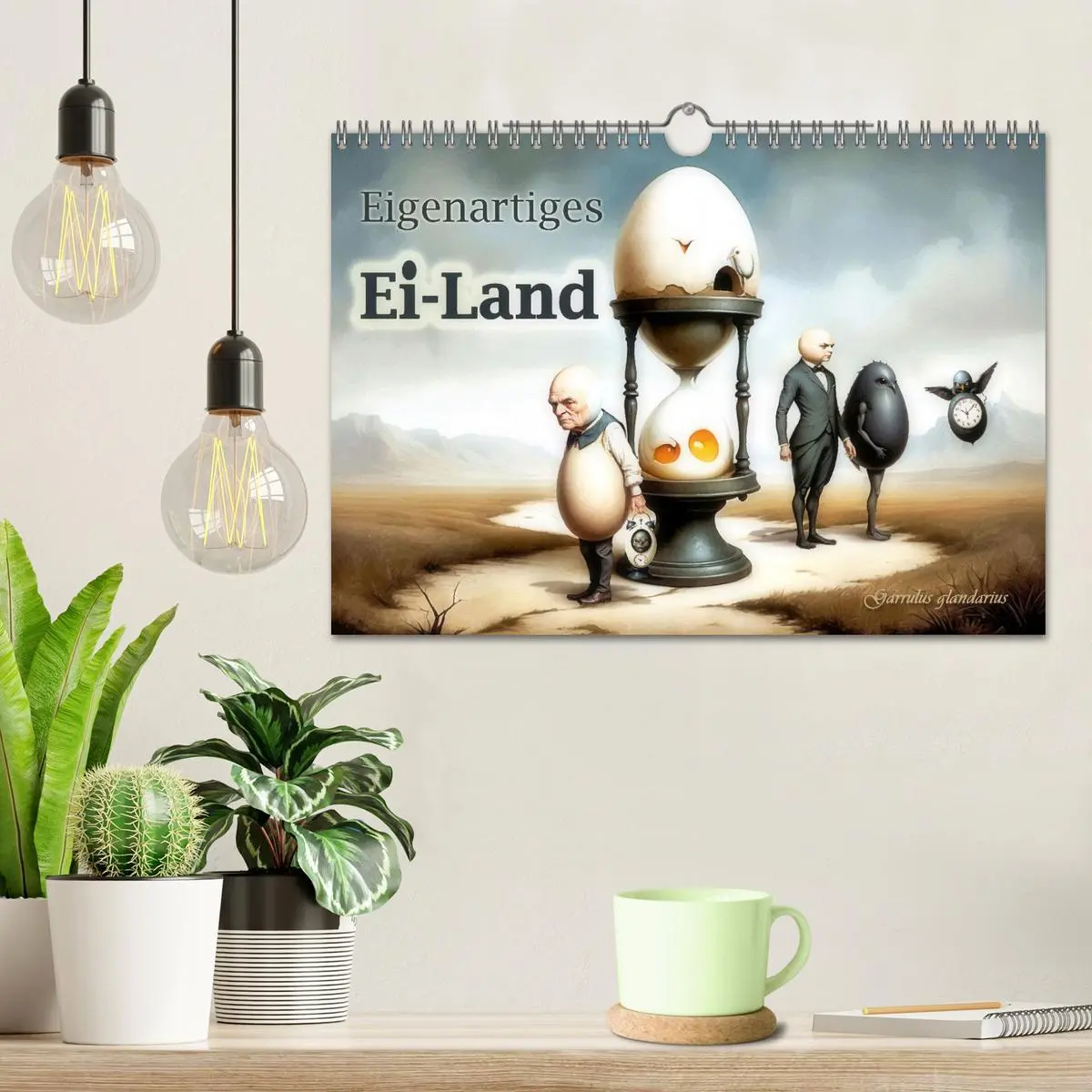 Bild: 9783457318058 | Eigenartiges Ei-Land (Wandkalender 2026 DIN A4 quer), CALVENDO...