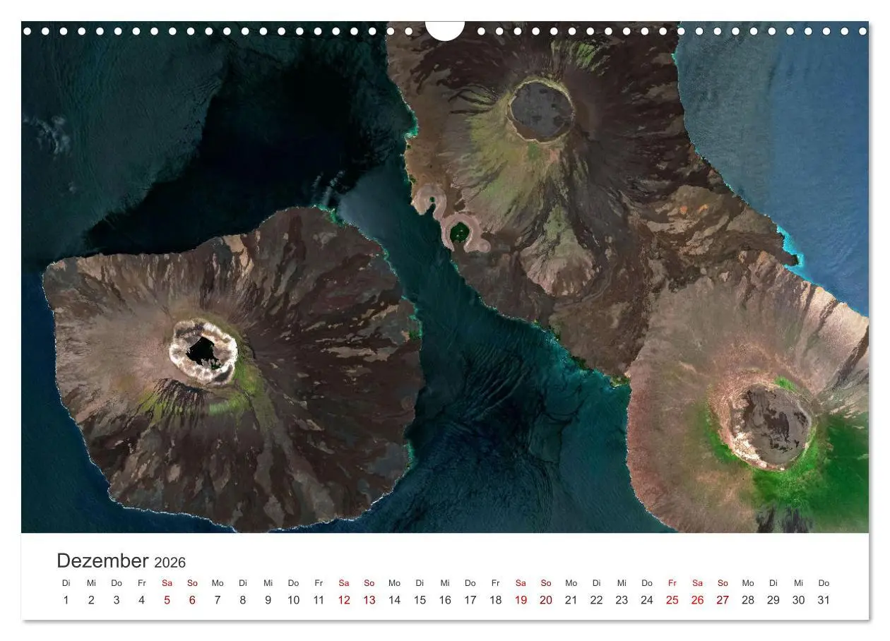 Bild: 9783457558058 | Die Erde aus dem All (Wandkalender 2026 DIN A3 quer), CALVENDO...