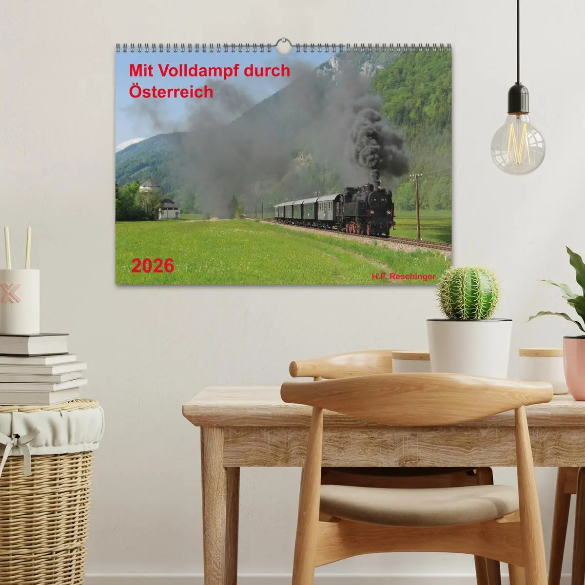 Bild: 9783457938058 | Mit Volldampf durch Österreich (Wandkalender 2026 DIN A3 quer),...