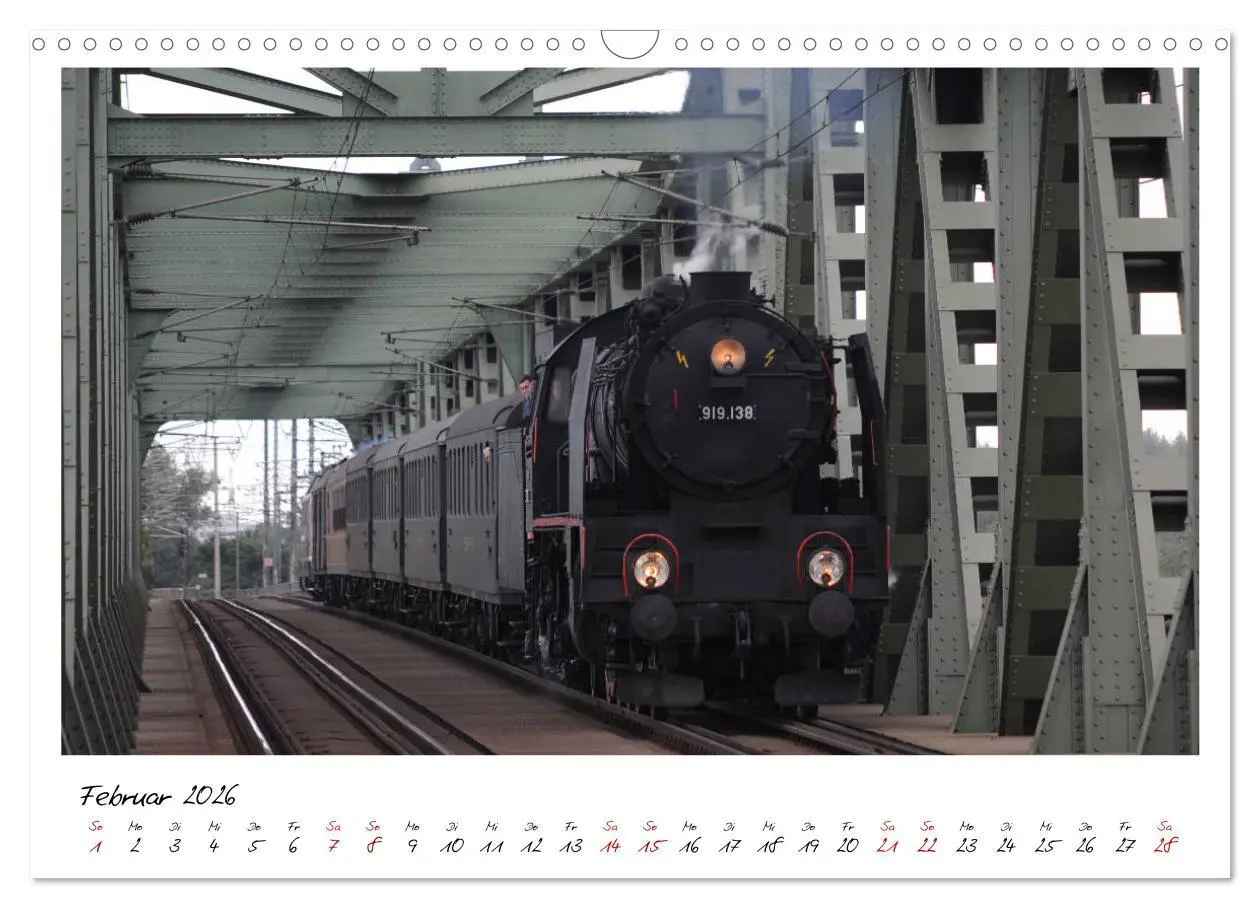 Bild: 9783457938058 | Mit Volldampf durch Österreich (Wandkalender 2026 DIN A3 quer),...