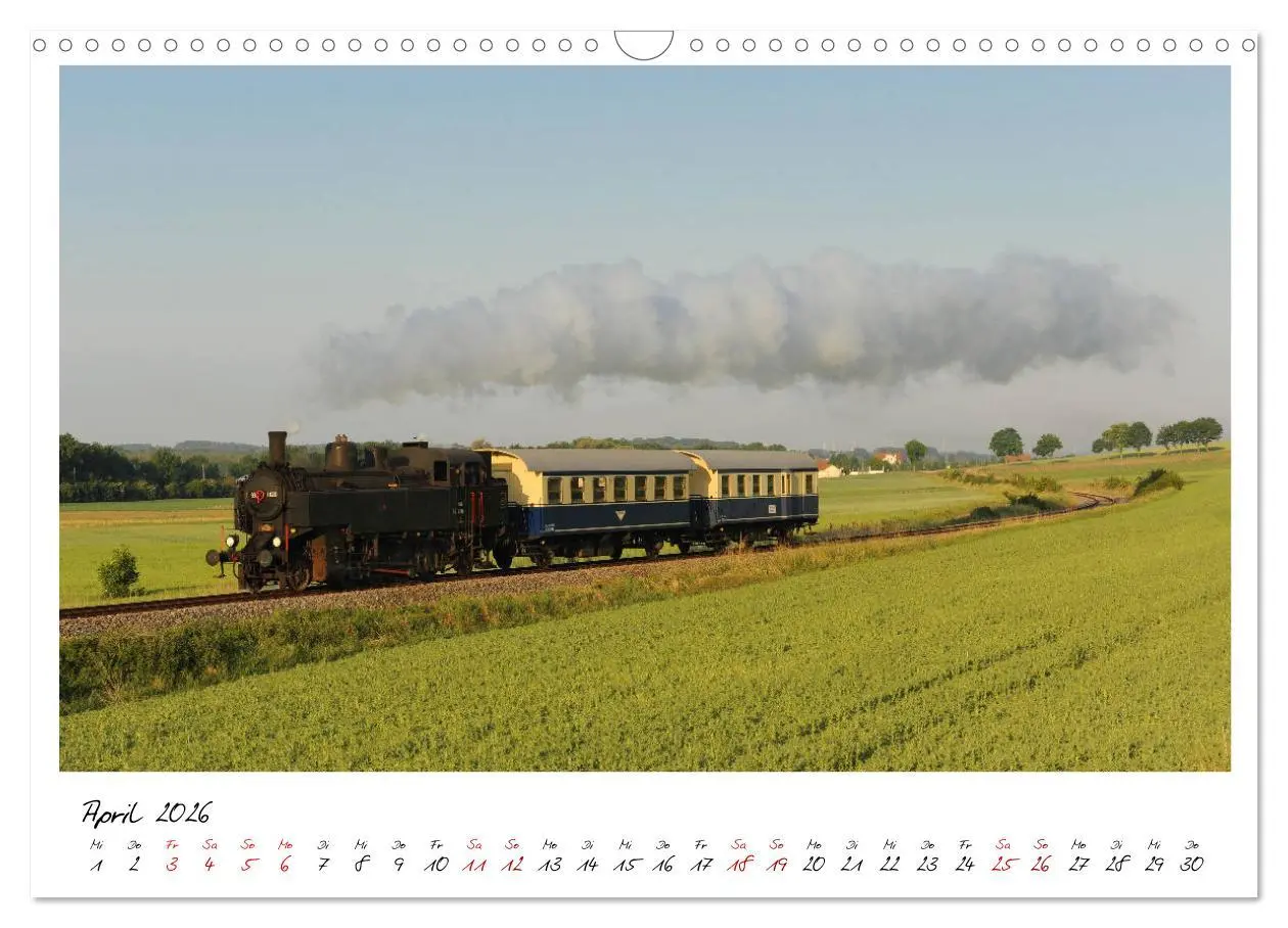 Bild: 9783457938058 | Mit Volldampf durch Österreich (Wandkalender 2026 DIN A3 quer),...