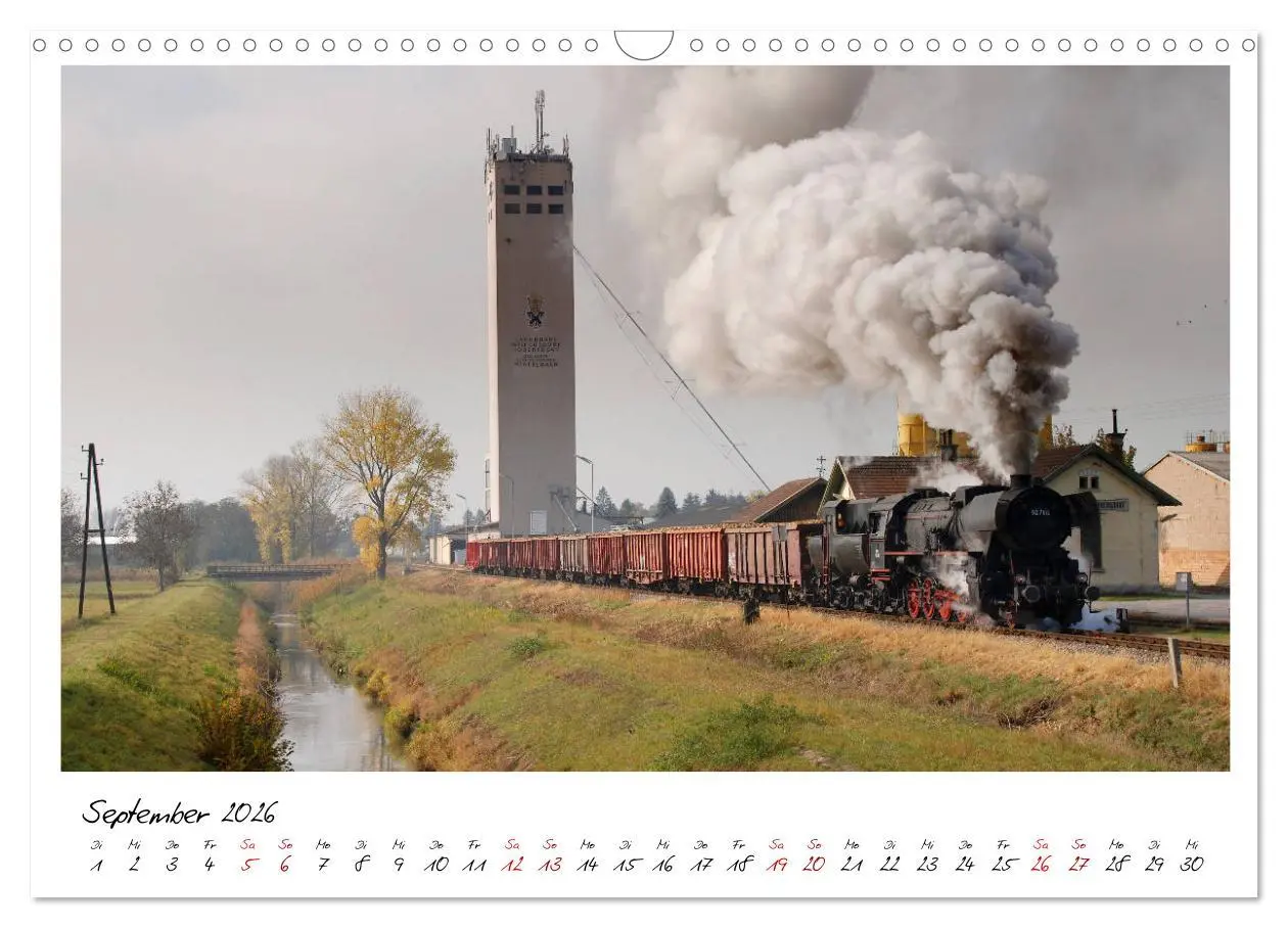 Bild: 9783457938058 | Mit Volldampf durch Österreich (Wandkalender 2026 DIN A3 quer),...