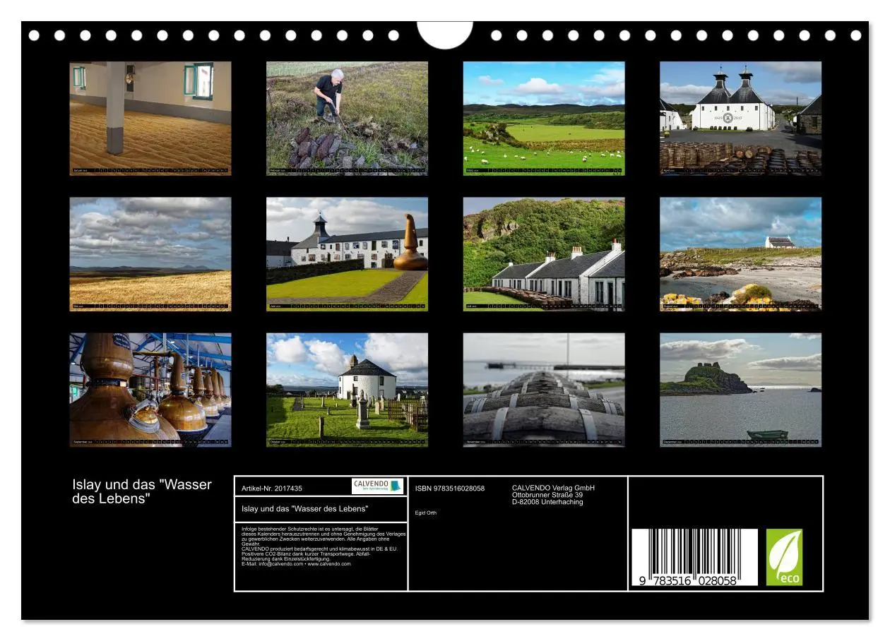 Bild: 9783516028058 | Islay und das "Wasser des Lebens" (Wandkalender 2026 DIN A4 quer),...