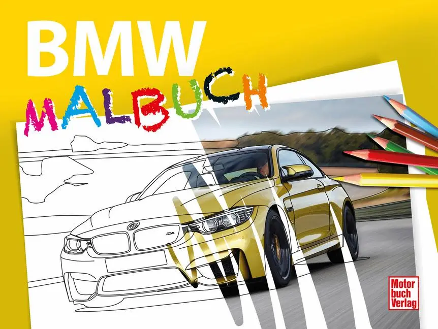 Cover: 9783613048058 | BMW Malbuch | Taschenbuch | 64 S. | Deutsch | 2025 | Motorbuch Verlag