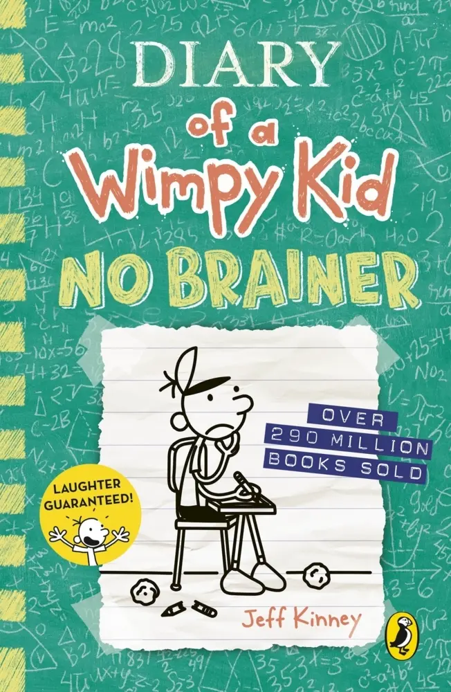 Cover: 9780241618158 | Diary of a Wimpy Kid: No Brainer (Book 18) | Jeff Kinney | Taschenbuch