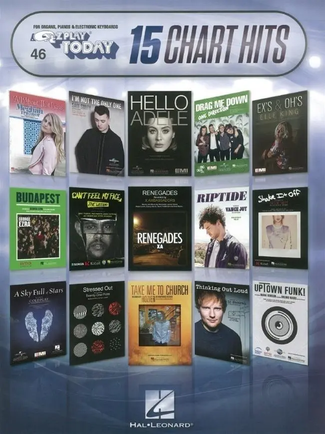 Cover: 9781495058158 | 15 Chart Hits | E-Z Play Today Volume 46 | Hal Leonard Corp | Buch