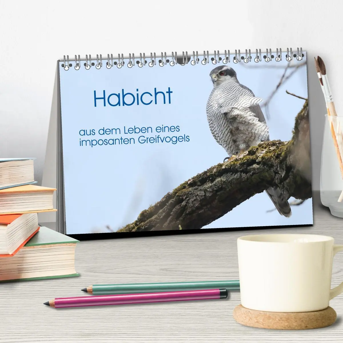Bild: 9783457478158 | Habicht - aus dem Leben eines imposanten Greifvogels (Tischkalender...