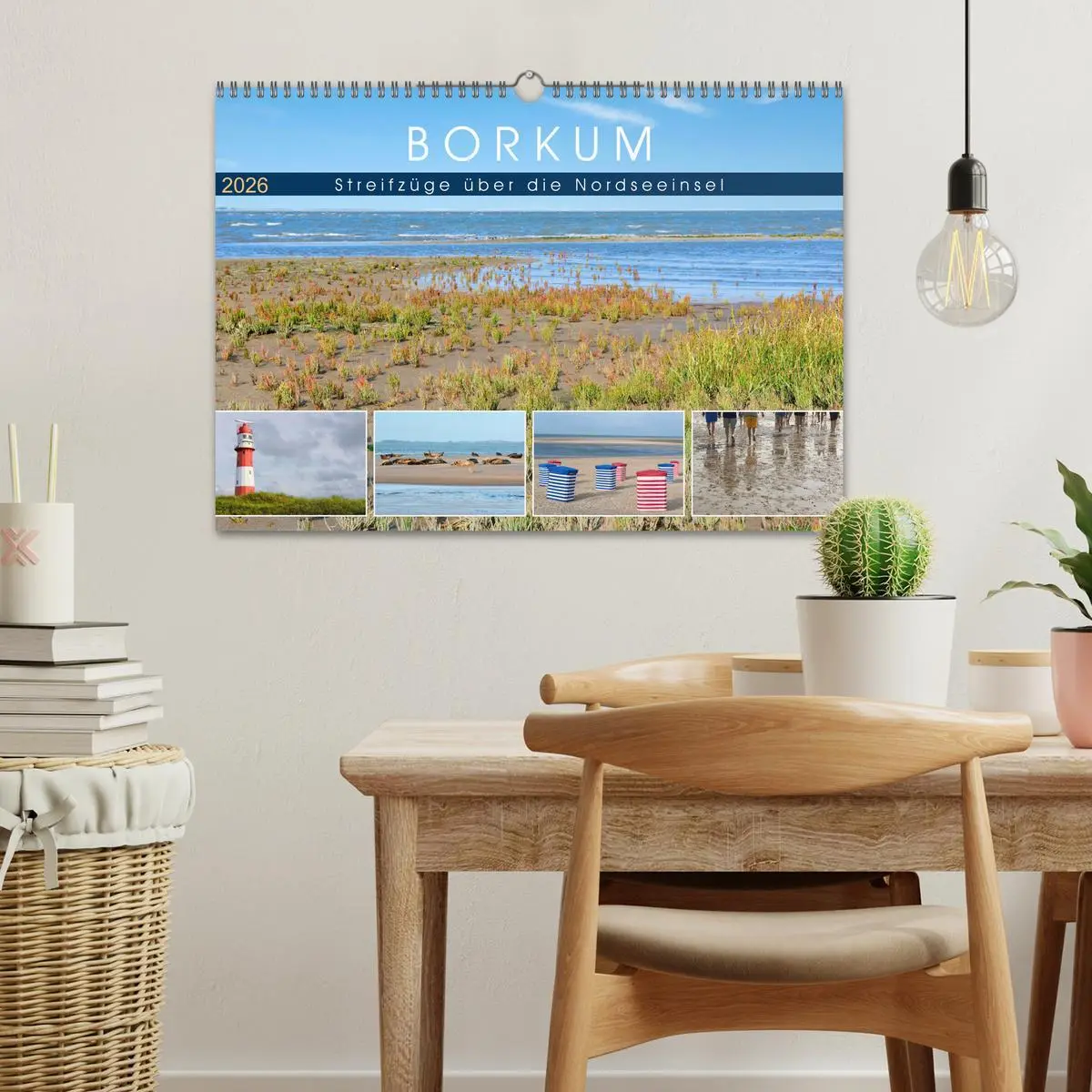 Bild: 9783457618158 | Borkum: Streifzüge über die Nordseeinsel (Wandkalender 2026 DIN A3...