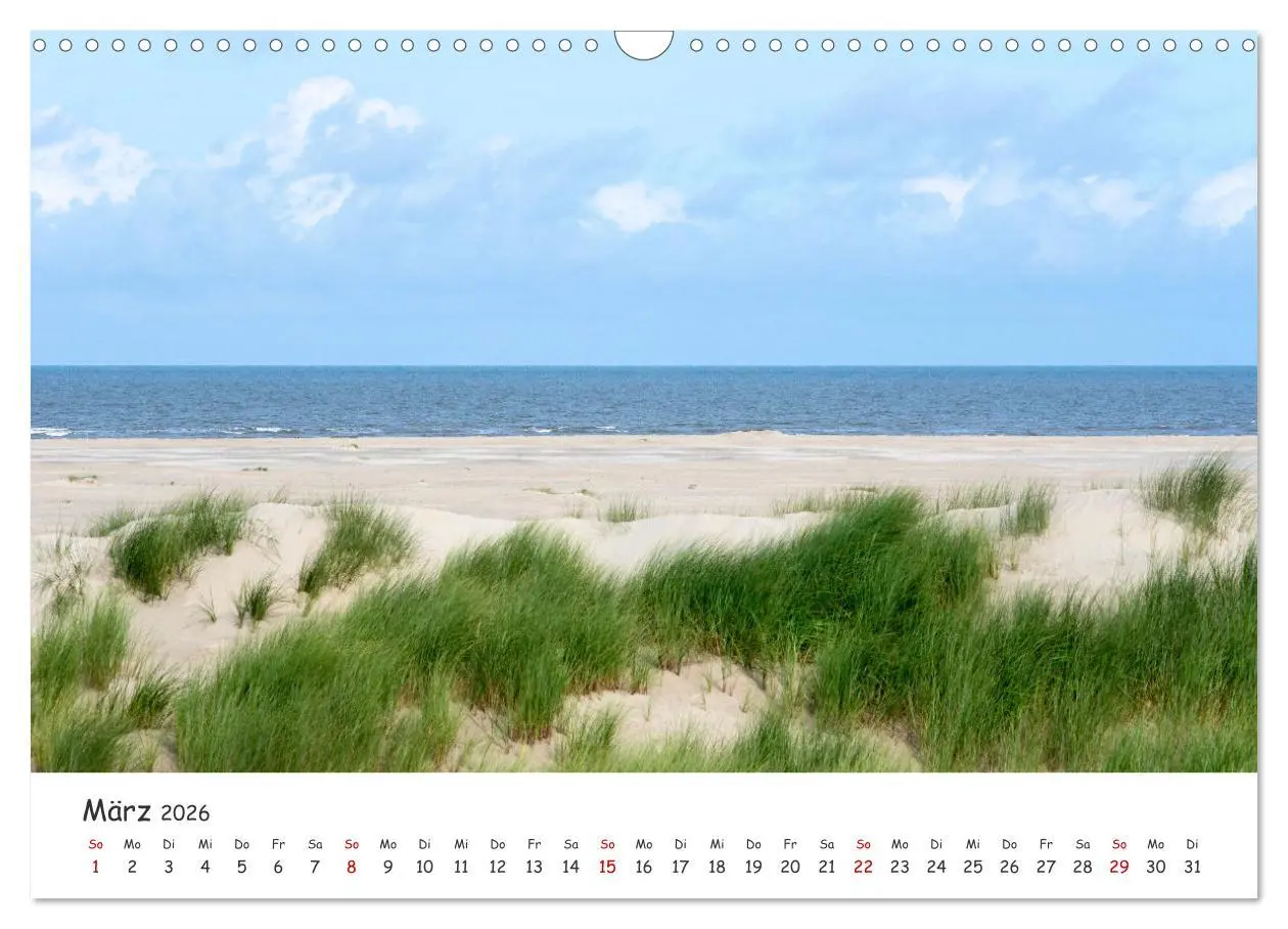 Bild: 9783457618158 | Borkum: Streifzüge über die Nordseeinsel (Wandkalender 2026 DIN A3...