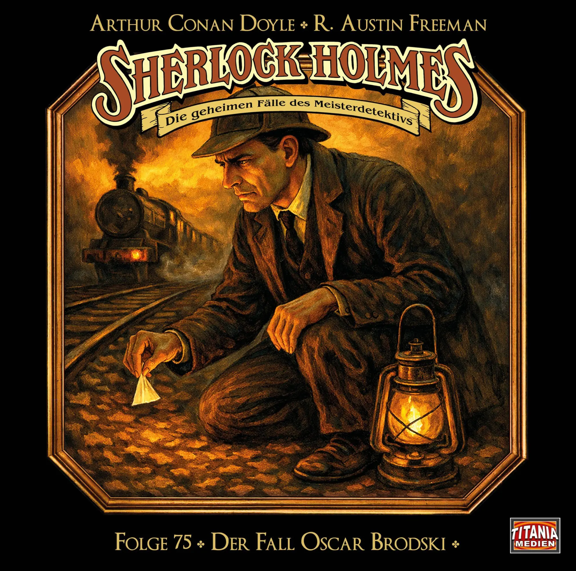 Cover: 9783785788158 | Sherlock Holmes - Folge 75 | Der Fall Oscar Brodski. Hörspiel. | CD