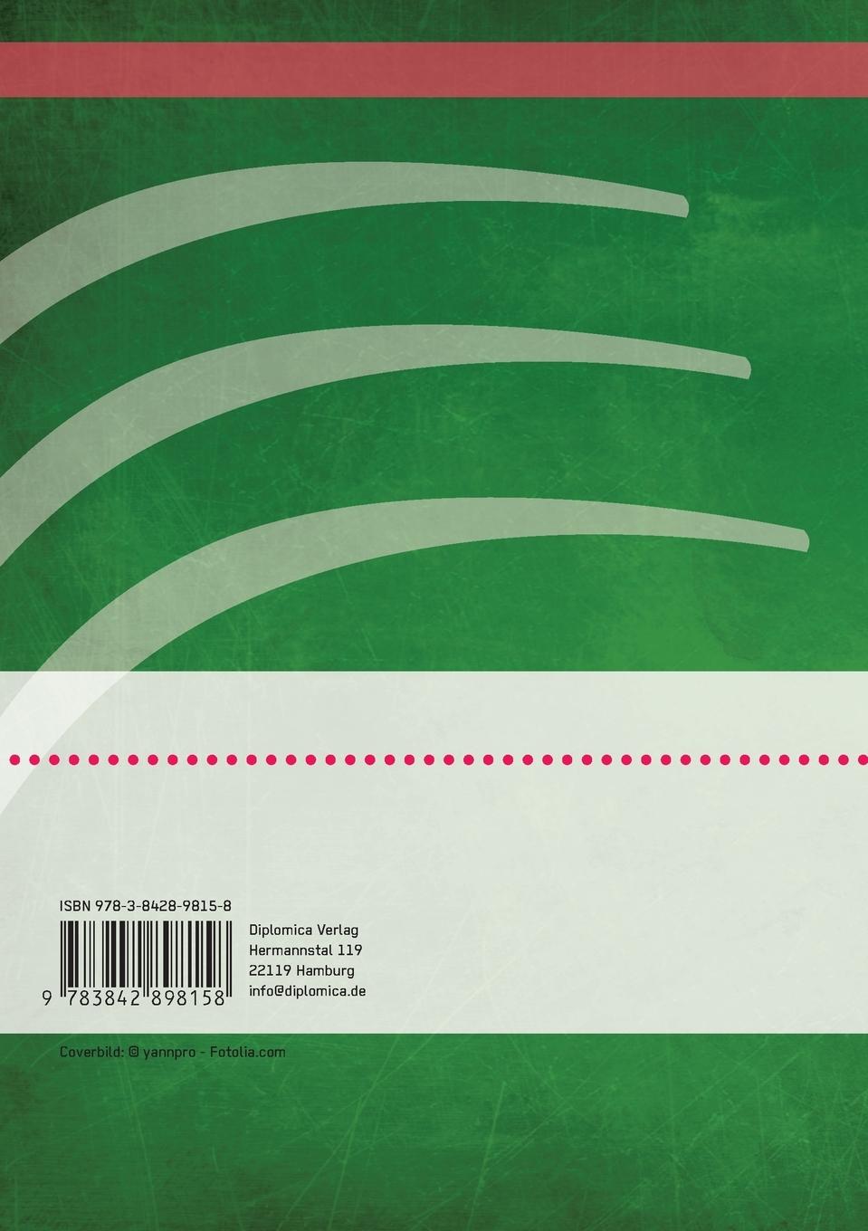 Rückseite: 9783842898158 | Die Ästhetik des Ekels in der Literatur: Von der Antike bis zu...