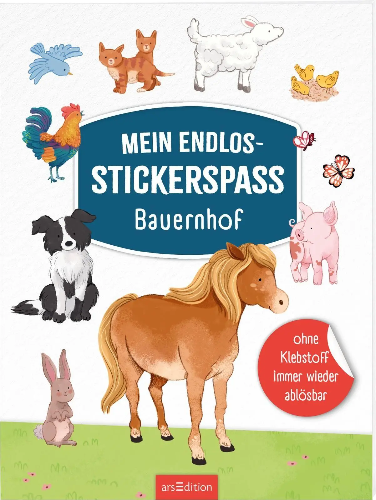 Cover: 9783845868158 | Mein Endlos-Stickerspaß - Bauernhof | Rosie Butcher | Taschenbuch