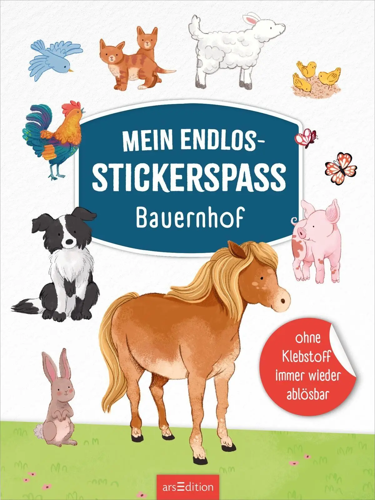 Bild: 9783845868158 | Mein Endlos-Stickerspaß - Bauernhof | Rosie Butcher | Taschenbuch