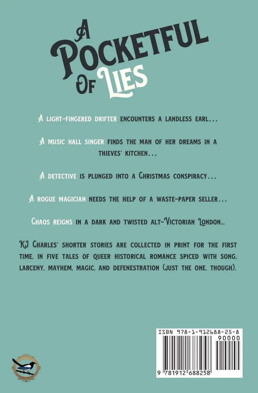 Rückseite: 9781912688258 | A Pocketful of Lies | Kj Charles | Taschenbuch | Englisch | 2023