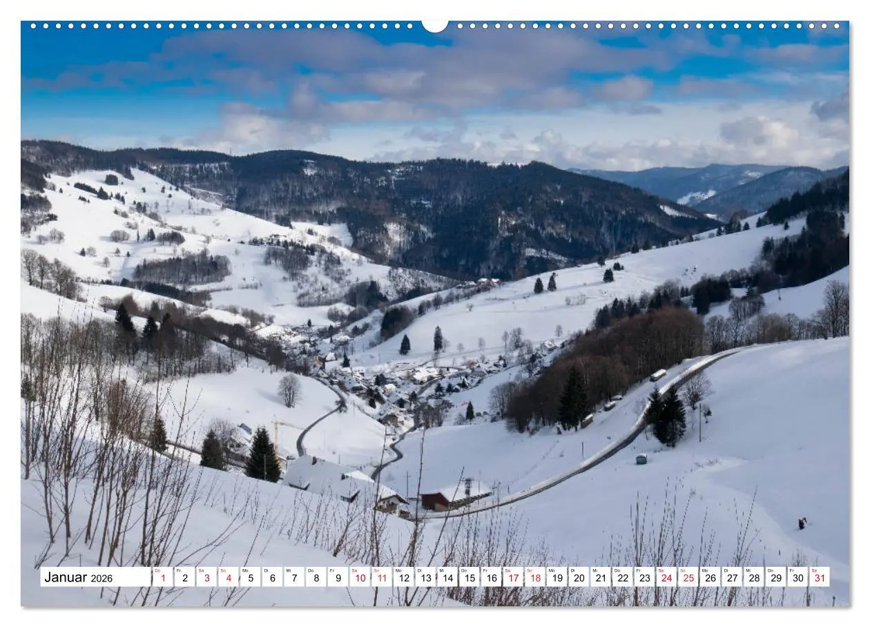 Bild: 9783457778258 | Idyllischer Schwarzwald (Wandkalender 2026 DIN A2 quer), CALVENDO...