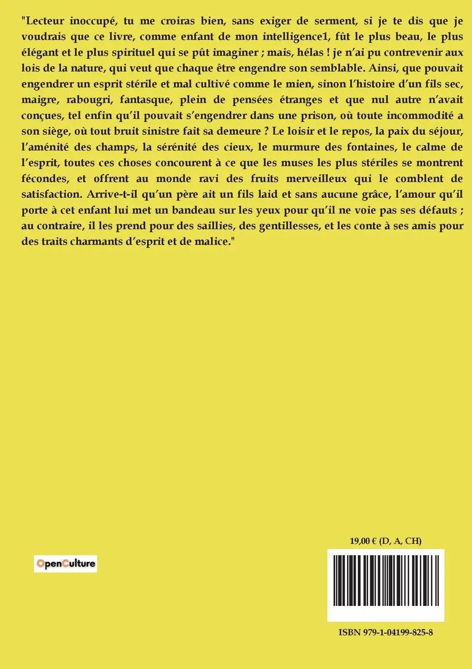 Rückseite: 9791041998258 | L'Ingénieux Hidalgo Don Quichotte de la Manche | Tome I | Saavedra