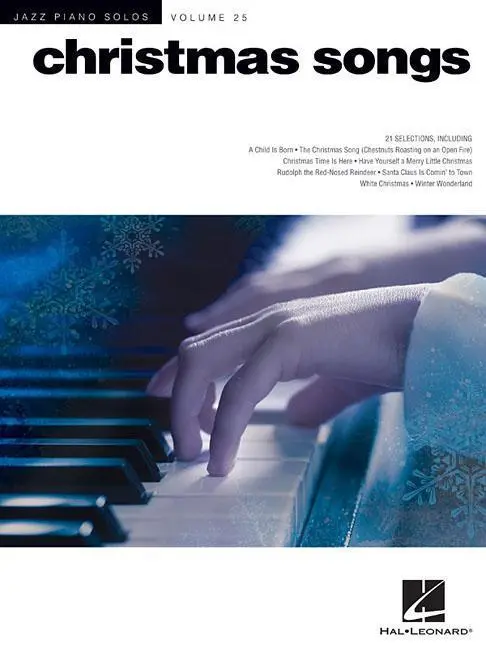 Cover: 884088668358 | Christmas Songs - Jazz Piano Solos Series Volume 25 | Taschenbuch