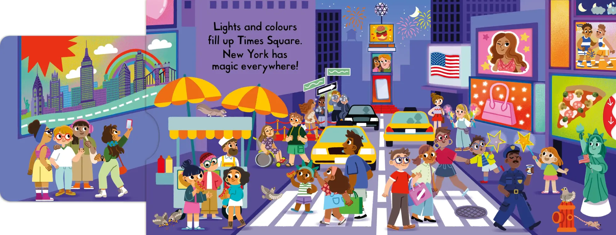 Bild: 9781035058358 | Busy New York | A Push, Pull, Slide Book | Campbell Books | Buch