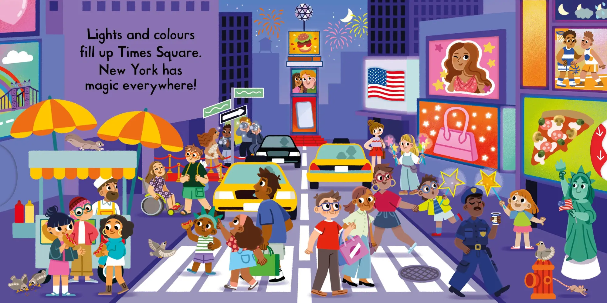 Bild: 9781035058358 | Busy New York | A Push, Pull, Slide Book | Campbell Books | Buch