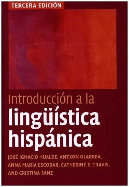 Cover: 9781108488358 | Introducción a la Lingüística Hispánica | José Ignacio Hualde (u. a.)