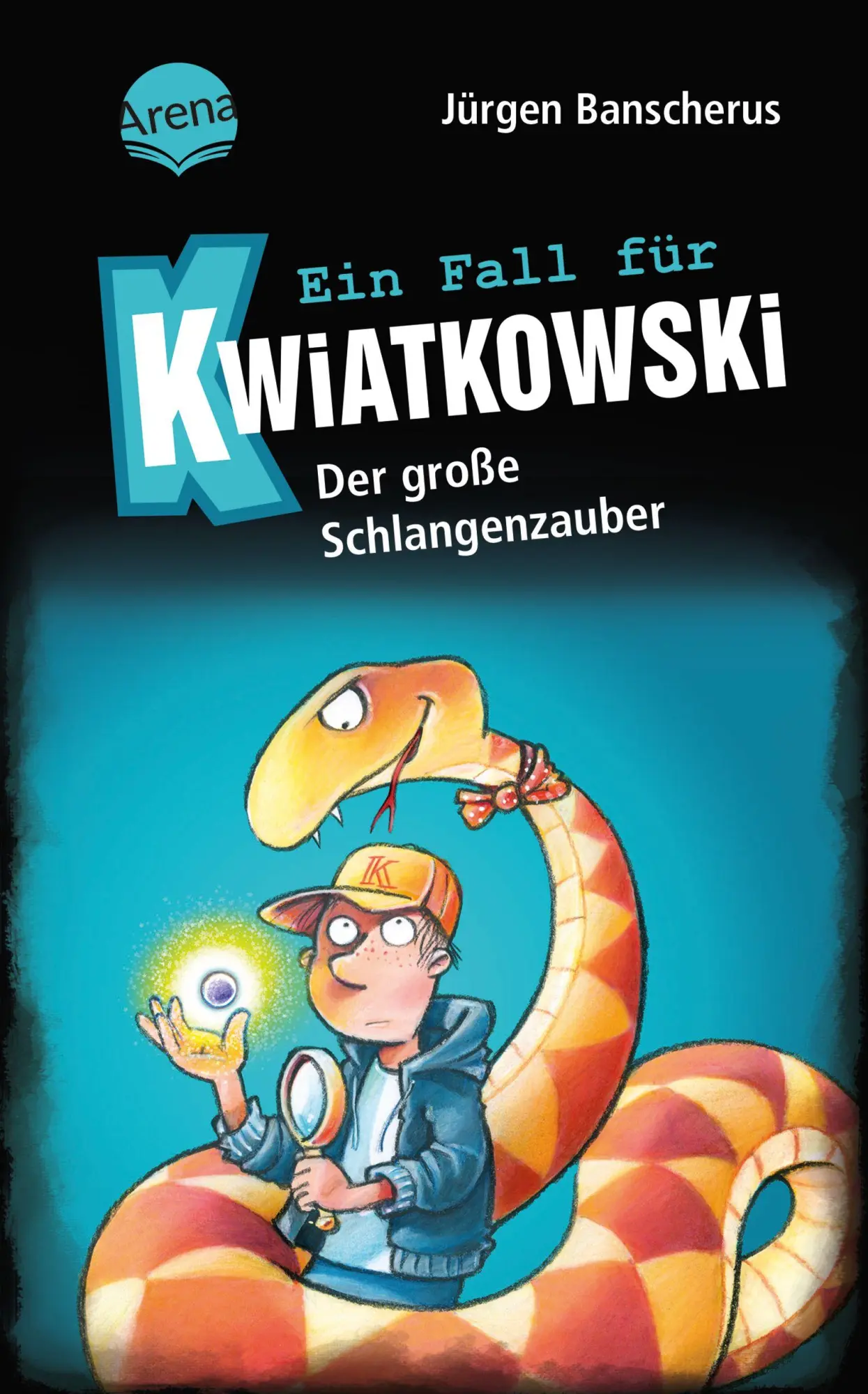 Cover: 9783401608358 | Ein Fall für Kwiatkowski (14). Der große Schlangenzauber | Banscherus