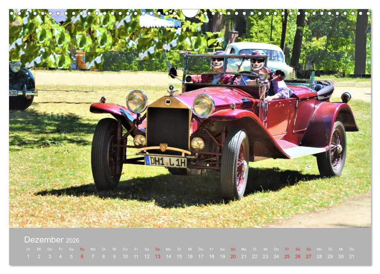 Bild: 9783457698358 | OLDTIMER-Event (Wandkalender 2026 DIN A3 quer), CALVENDO...
