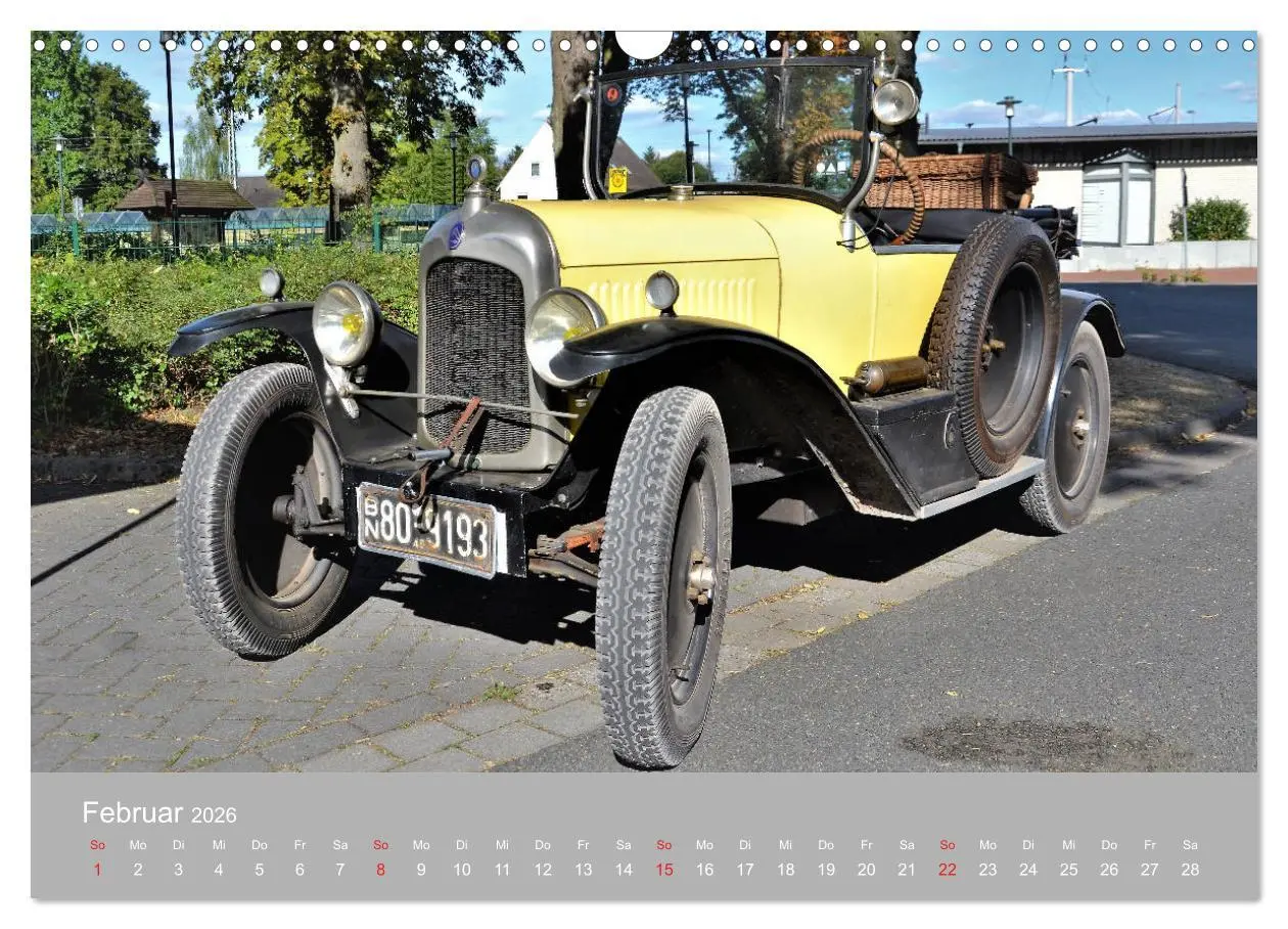 Bild: 9783457698358 | OLDTIMER-Event (Wandkalender 2026 DIN A3 quer), CALVENDO...