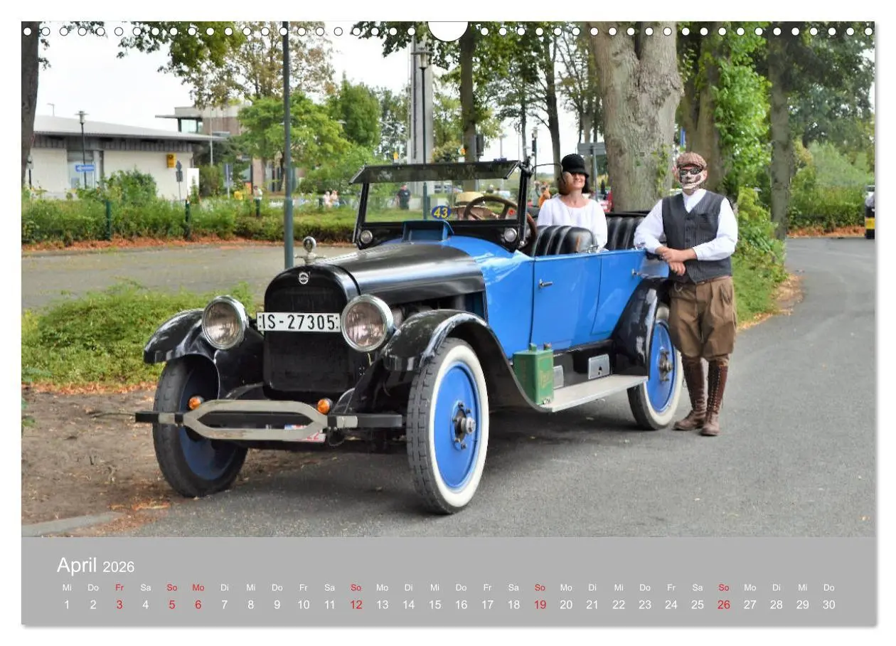 Bild: 9783457698358 | OLDTIMER-Event (Wandkalender 2026 DIN A3 quer), CALVENDO...