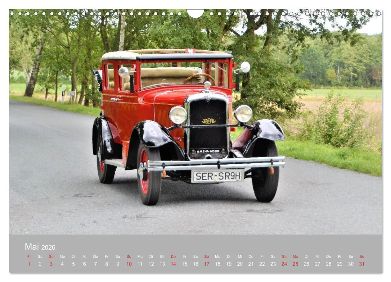 Bild: 9783457698358 | OLDTIMER-Event (Wandkalender 2026 DIN A3 quer), CALVENDO...