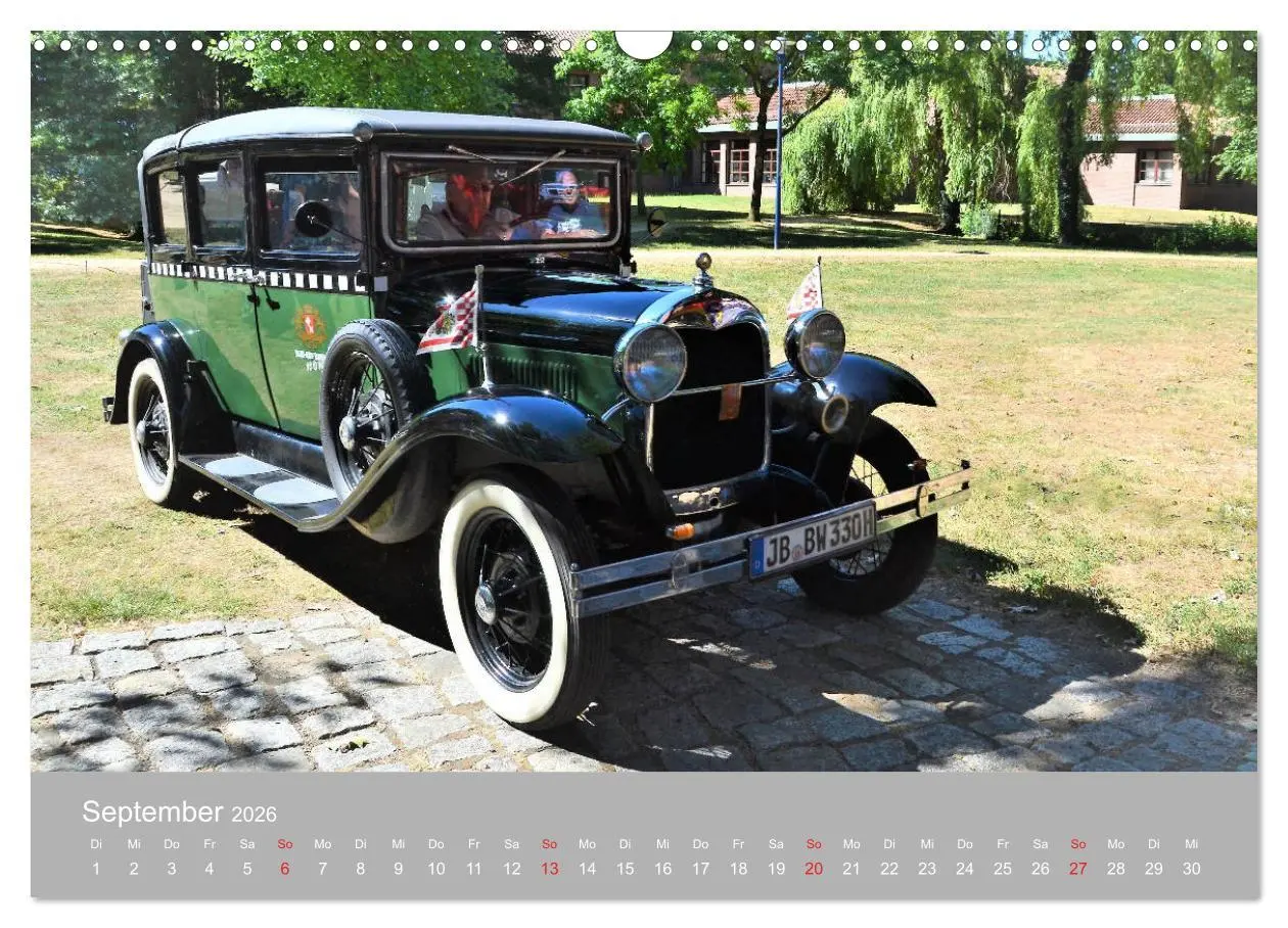 Bild: 9783457698358 | OLDTIMER-Event (Wandkalender 2026 DIN A3 quer), CALVENDO...
