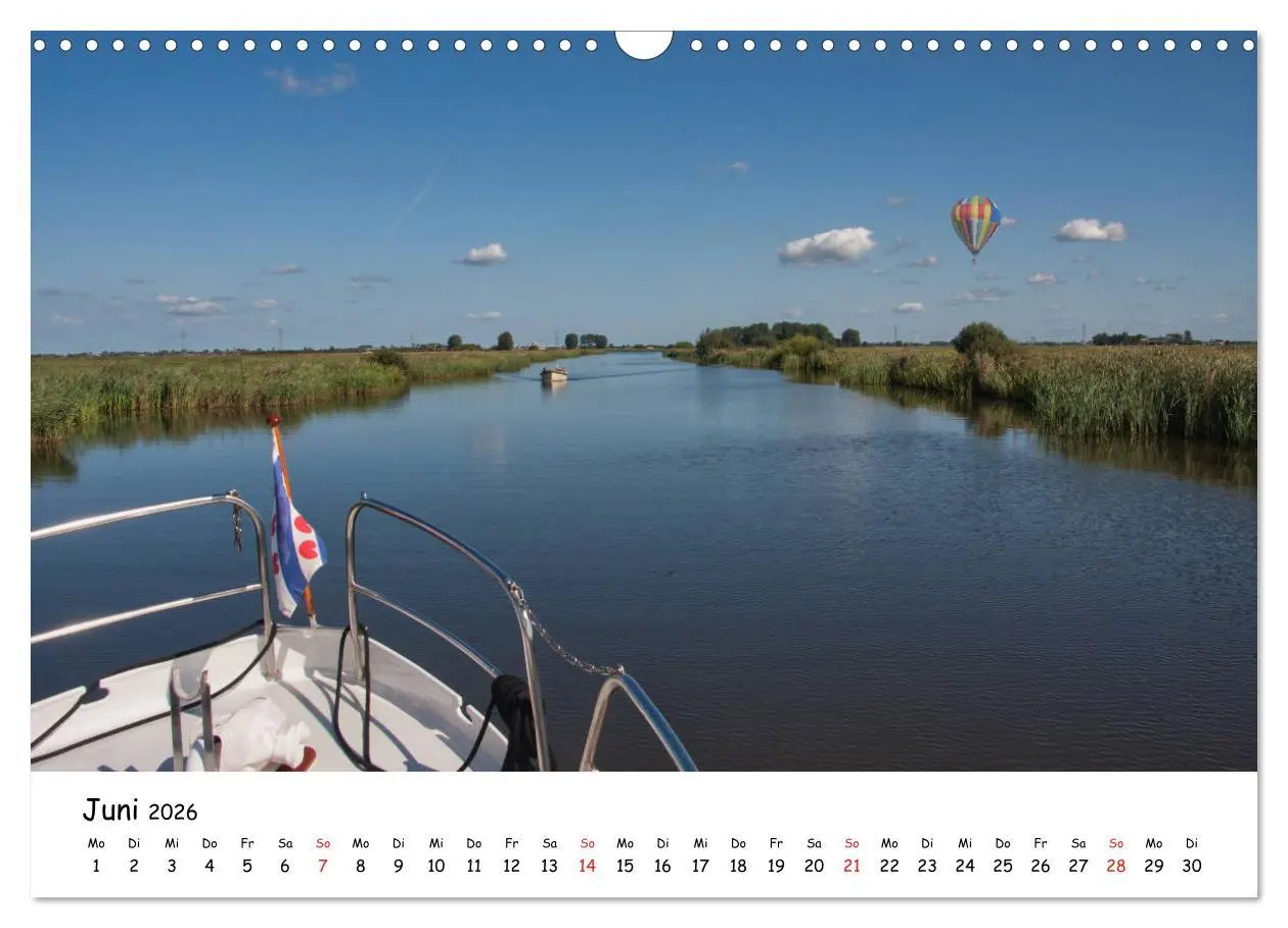 Bild: 9783457838358 | Wassersport Fryslân (Wandkalender 2026 DIN A3 quer), CALVENDO...