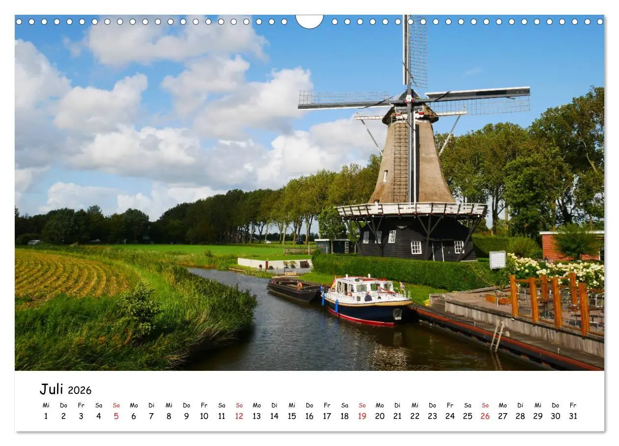 Bild: 9783457838358 | Wassersport Fryslân (Wandkalender 2026 DIN A3 quer), CALVENDO...