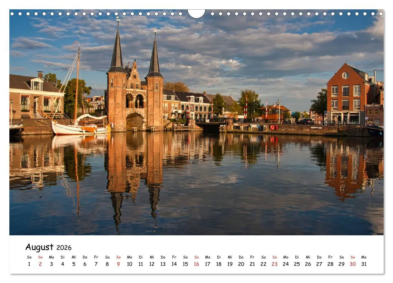 Bild: 9783457838358 | Wassersport Fryslân (Wandkalender 2026 DIN A3 quer), CALVENDO...
