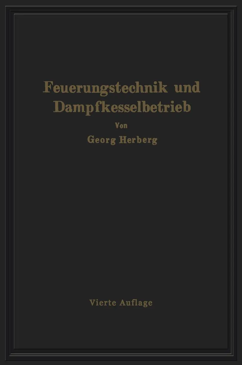 Cover: 9783642898358 | Handbuch der Feuerungstechnik und des Dampfkesselbetriebes | Herberg