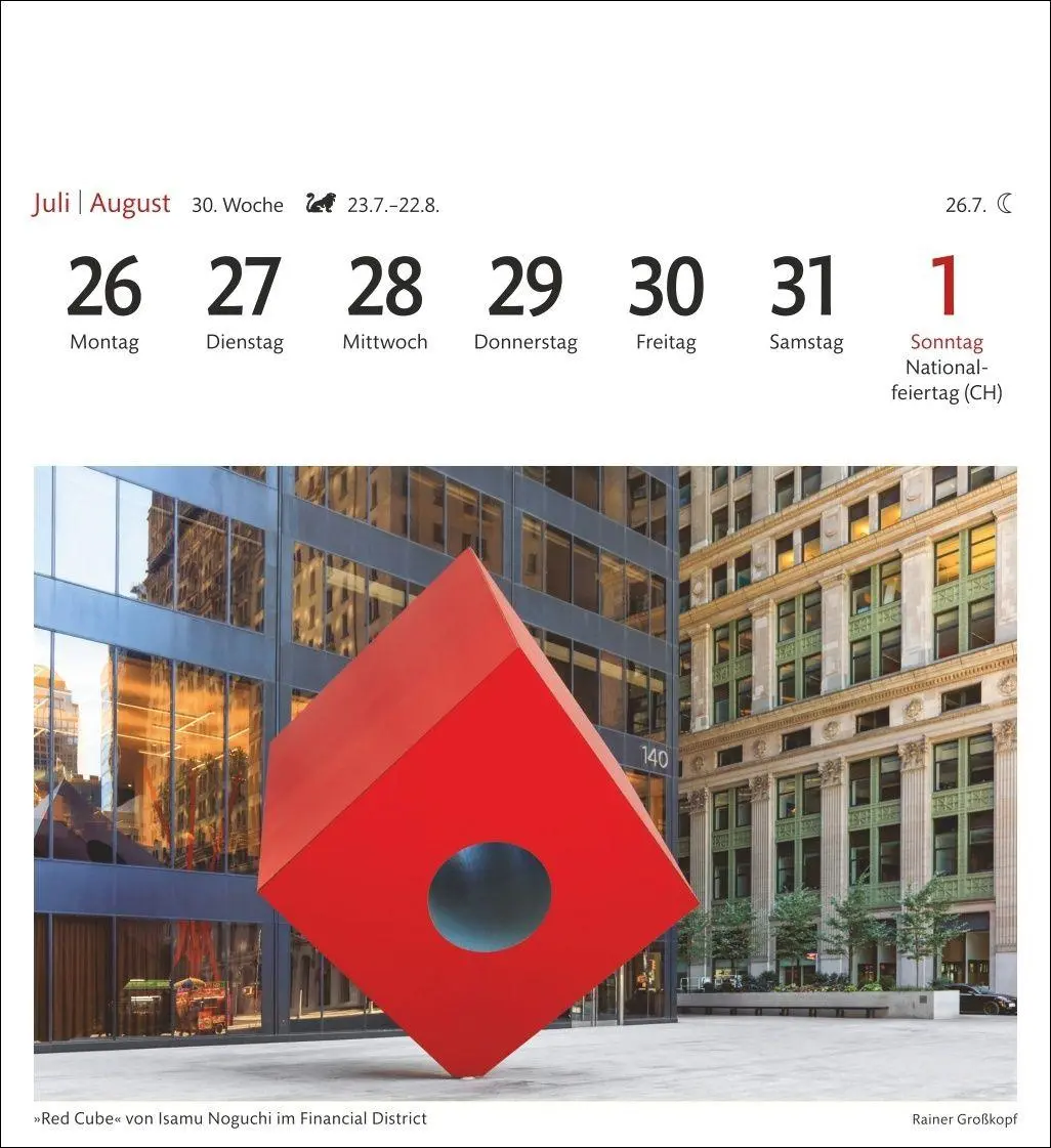 Bild: 9783840038358 | New York Sehnsuchtskalender 2027 - Wochenkalender mit 53 Postkarten