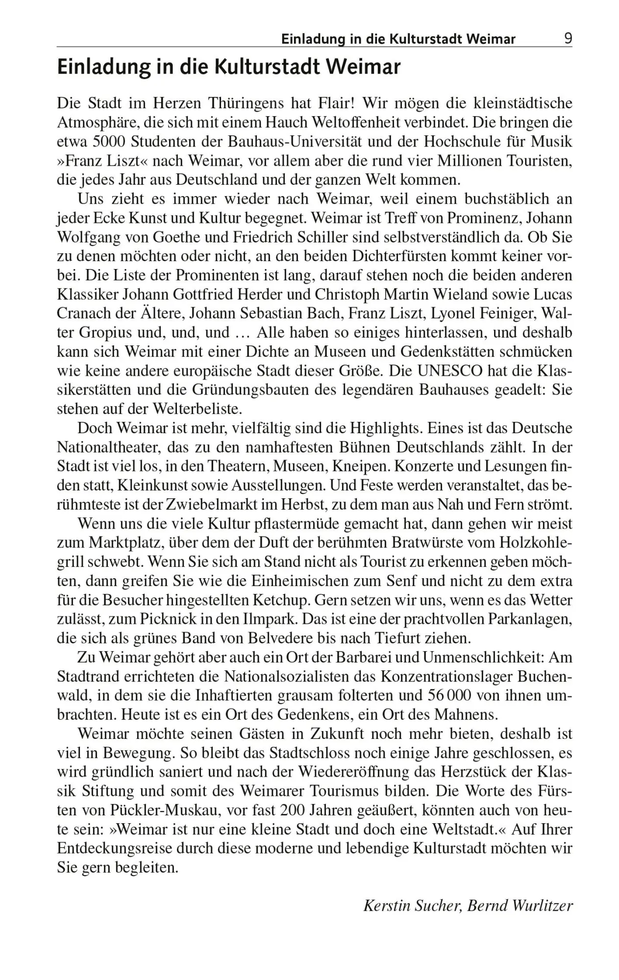 Bild: 9783897948358 | TRESCHER Reiseführer Weimar | Kerstin Sucher (u. a.) | Taschenbuch