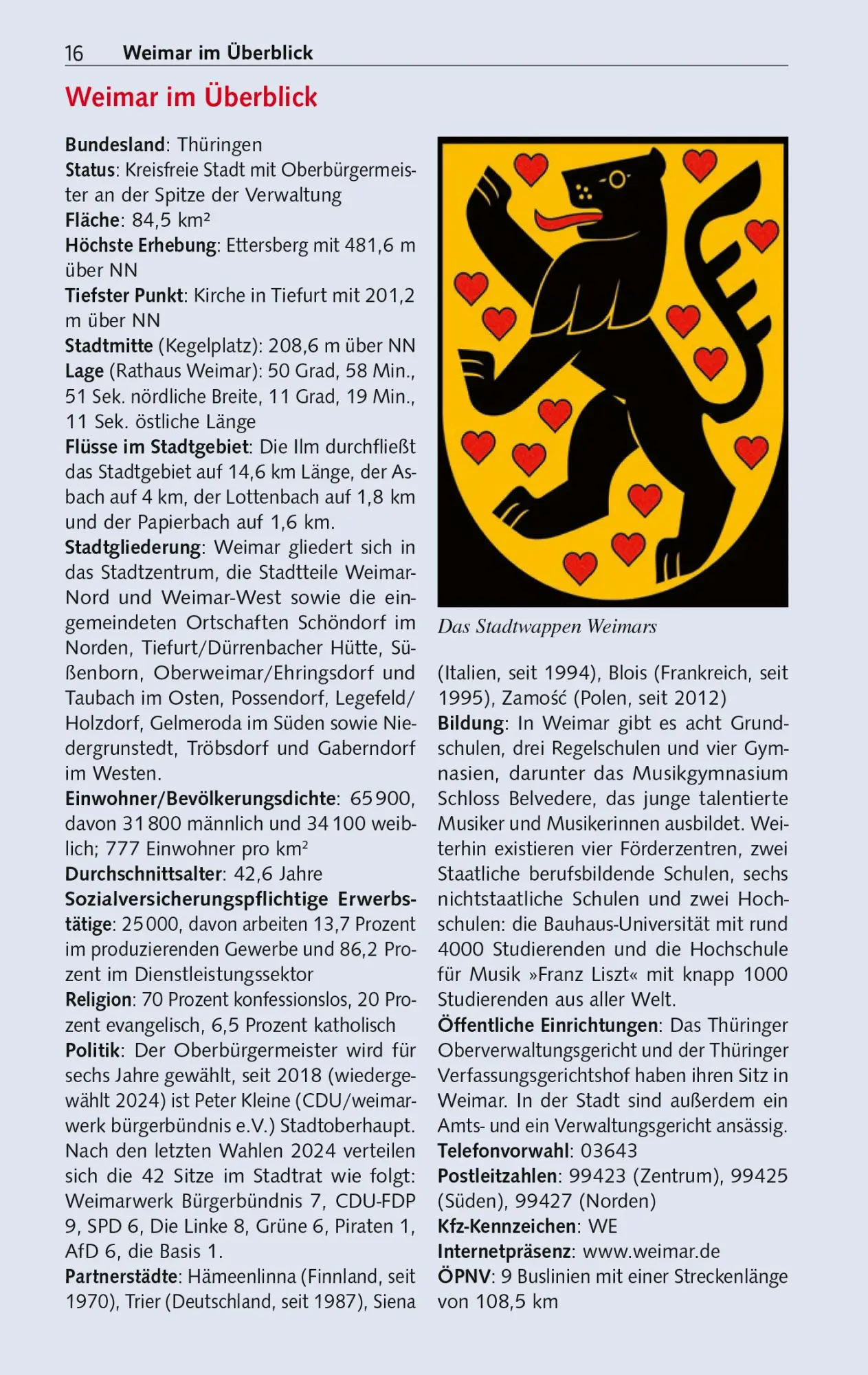 Bild: 9783897948358 | TRESCHER Reiseführer Weimar | Kerstin Sucher (u. a.) | Taschenbuch