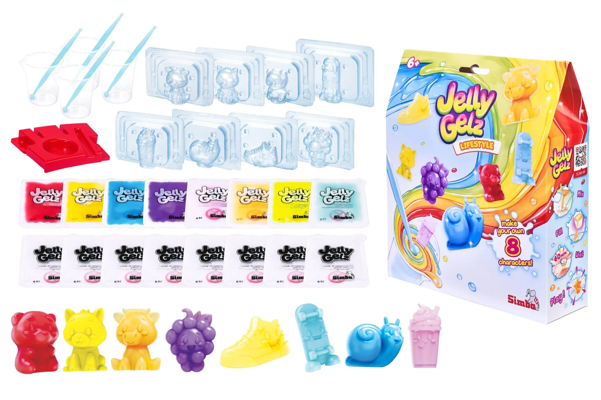 Cover: 4006592108458 | Jelly Gelz Lifestyle | Spiel | 106322723 | Deutsch | 2026 | SIMBA TOYS