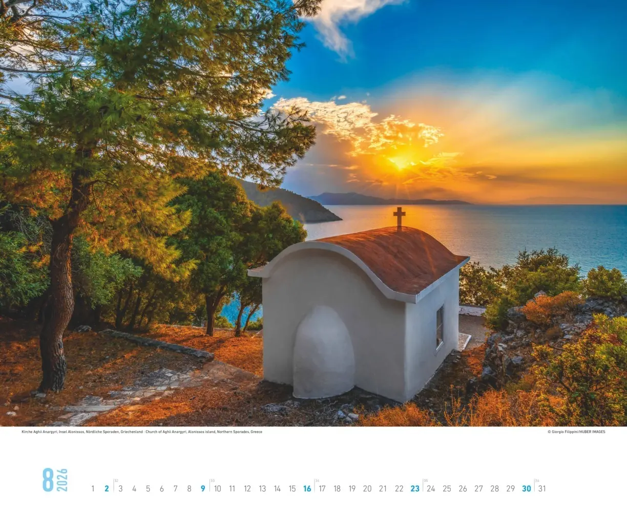 Bild: 4069095008458 | Alpha Edition - Momente der Stille 2026 - Wandkalender 52×42,5 cm...