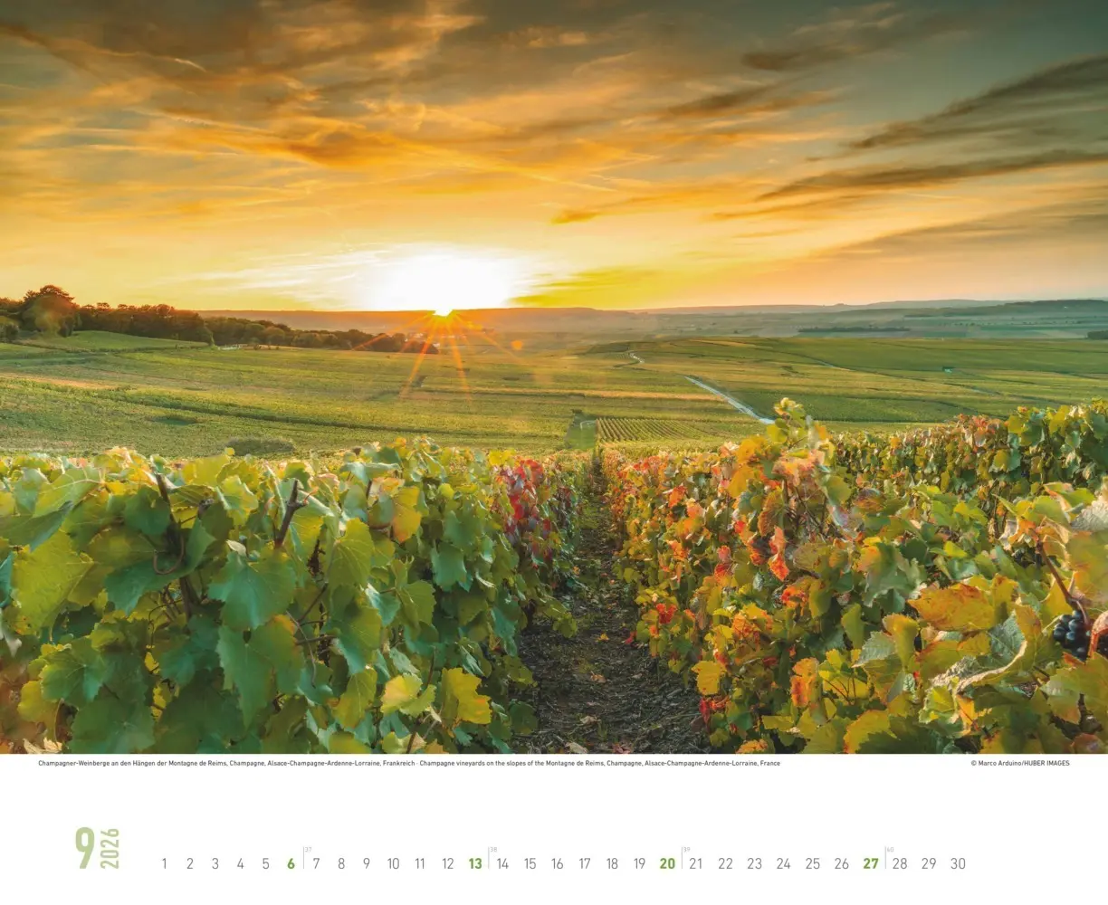 Bild: 4069095008458 | Alpha Edition - Momente der Stille 2026 - Wandkalender 52×42,5 cm...