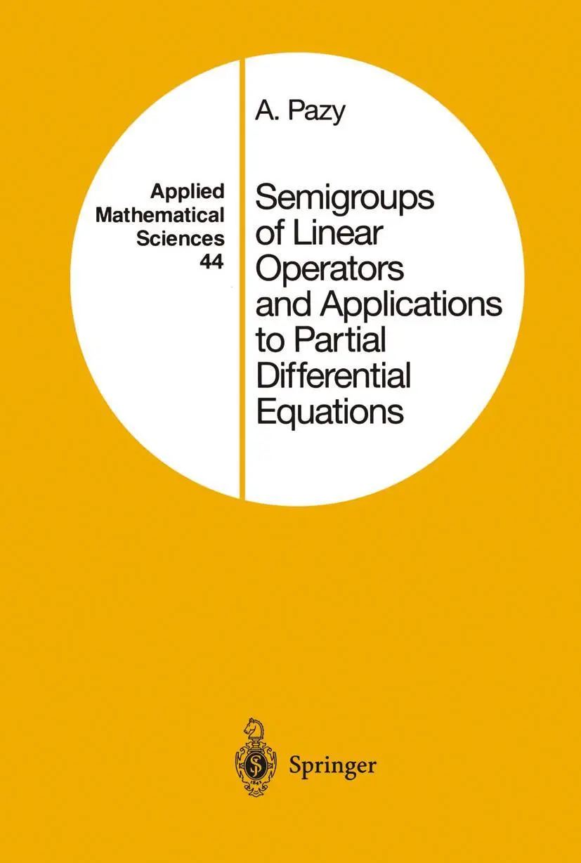 Cover: 9780387908458 | Semigroups of Linear Operators and Applications to Partial... Cover: 9780387908458 | Semigroups of Linear Operators and Applications to Partial...